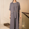 Ash Mist Georgette Set